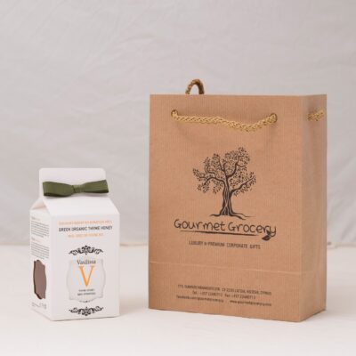 organic honey in gourmet gift small bag