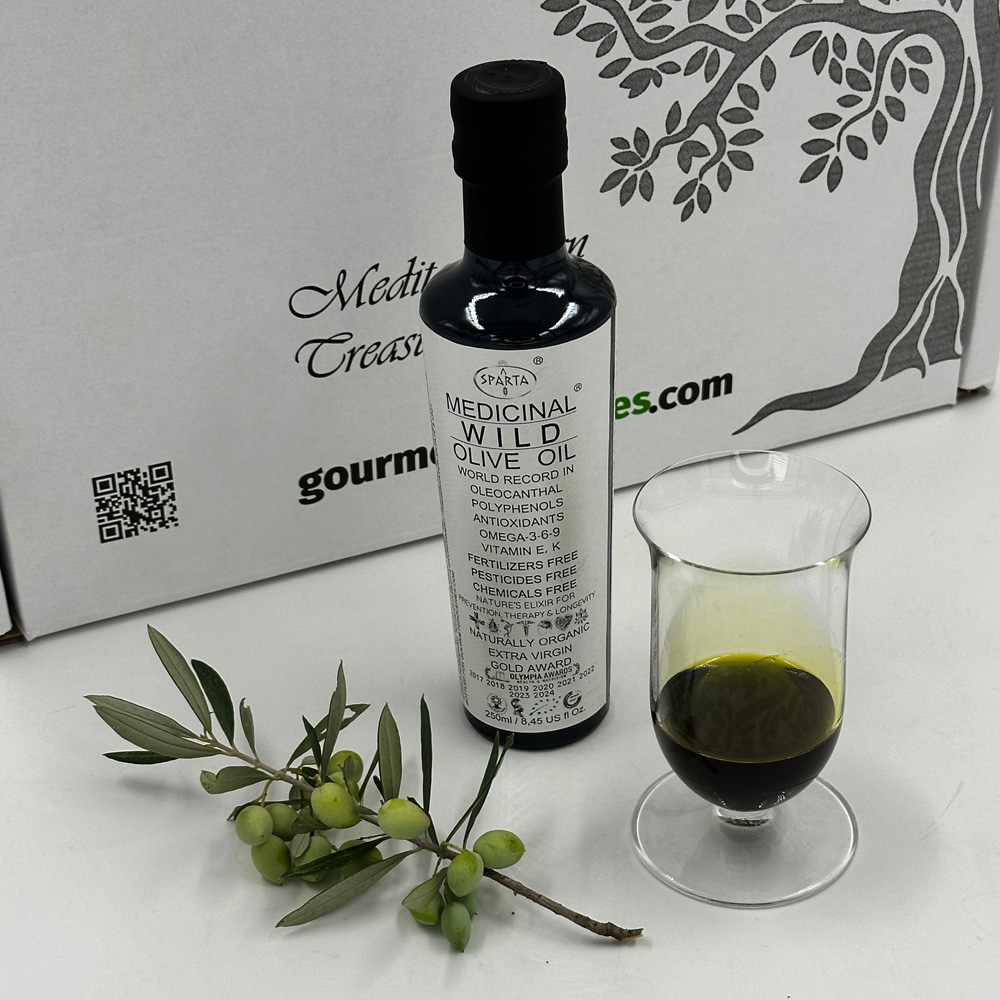 Sparta Medicinal Wild Olive Oil | Limited White Label Organic - Image 3
