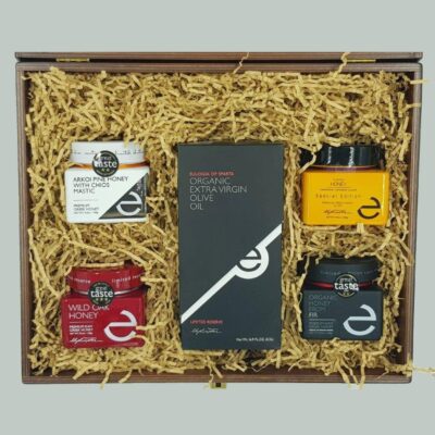 Luxury Dark Wooden Box: Eulogia Of Sparta Luxury Collection