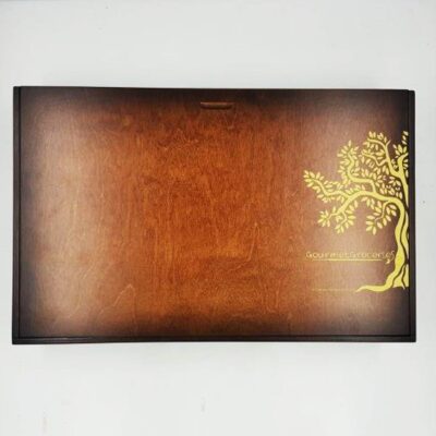 Wooden Box (paspartou 6) Dark-Aged Color