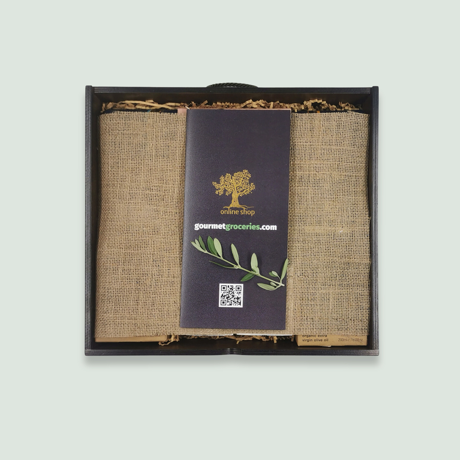 Gift Box 34 : Olive Oil - Olives - Herbs - Honey - Chocolates - Image 6