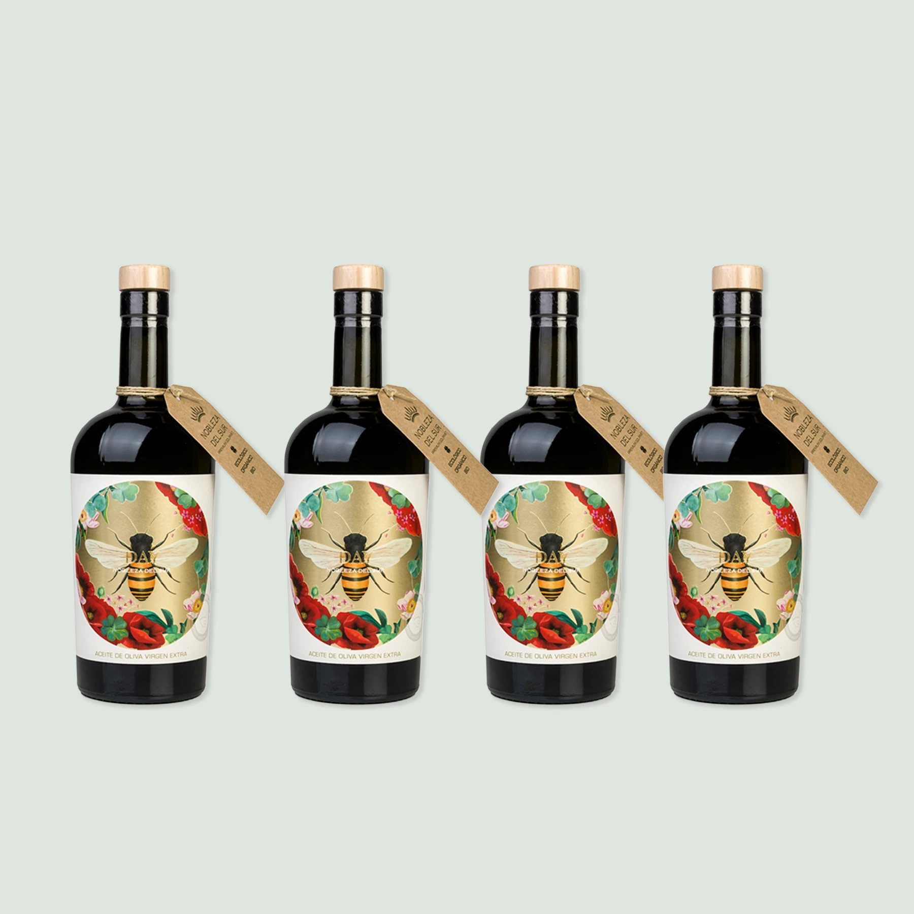 COSECHA TEMPRANA bundle of four 500ml bottles early harvest extra virgin olive oil