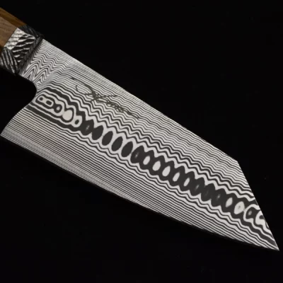 Chef Bespoke Bunka Knife Phylonoe - Blade Detail