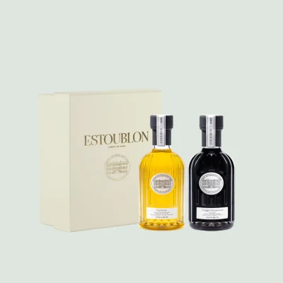 Extra Virgin Olive Oil & Balsamic Vinegar Box by Château d’Estoublon