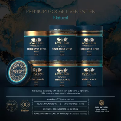 Multiple Royal Pate Foie Gras Jars – Premium Gourmet Collection