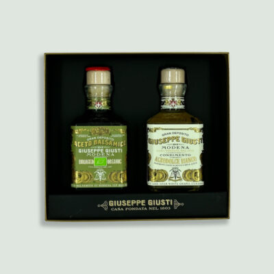 Giusti Duo Cubica Gift Set - 2 x 250ml Bottles in Luxury Carton/Wooden Box