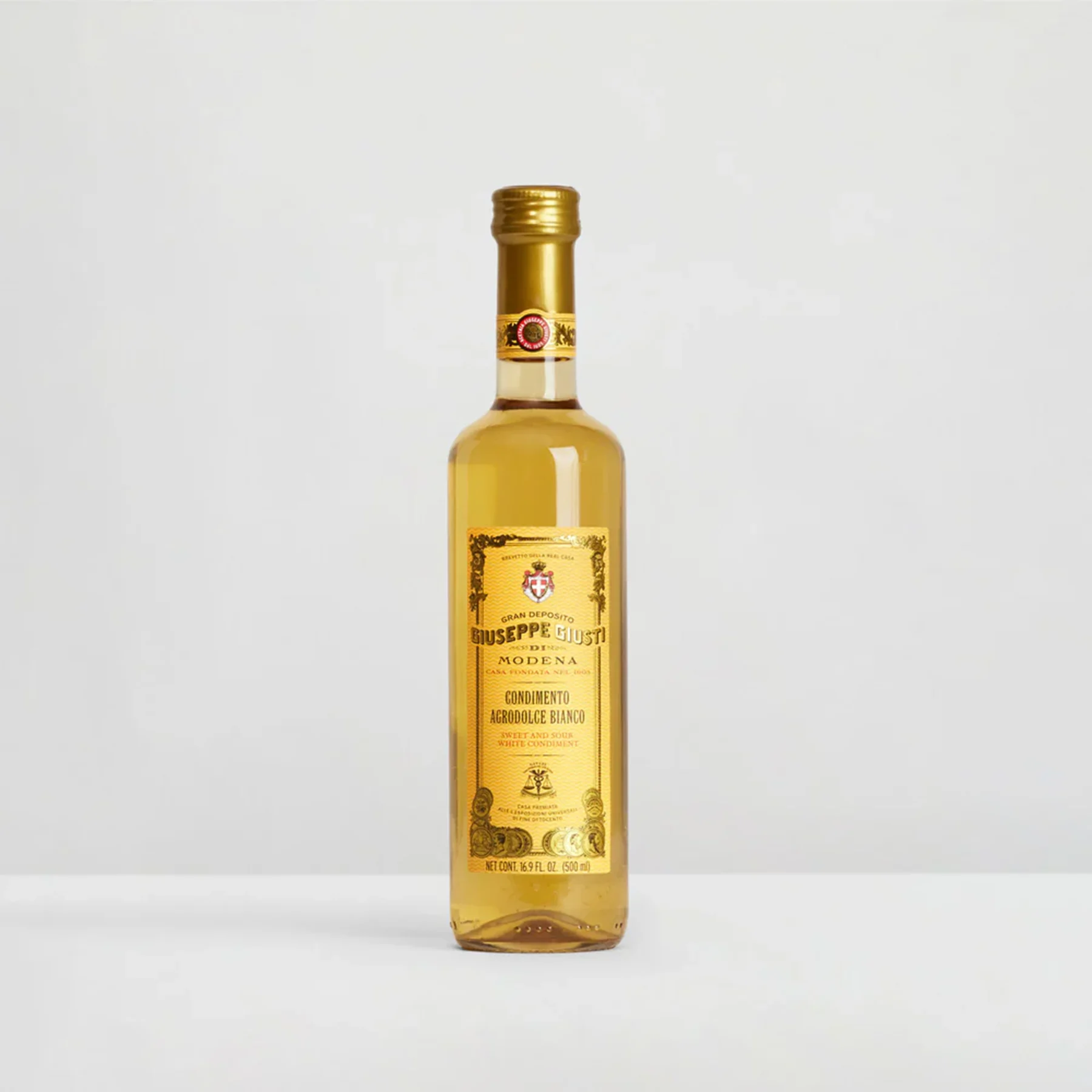white condiment vinegar from Modena
