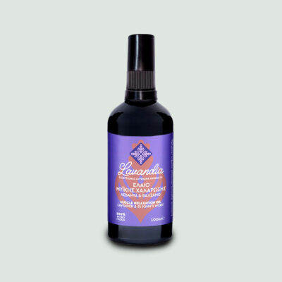 Lavandia Organic Herbal Muscle Relaxation Oil 100ml
