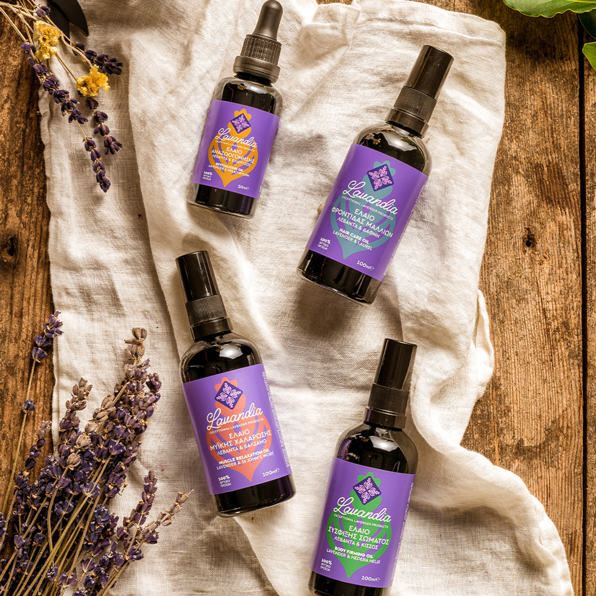 Lavandia Hair Care Organic oil 100ml - Image 3