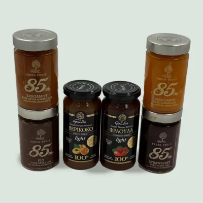 6 jars Geodi Jams Spreads Mix & Match Pack