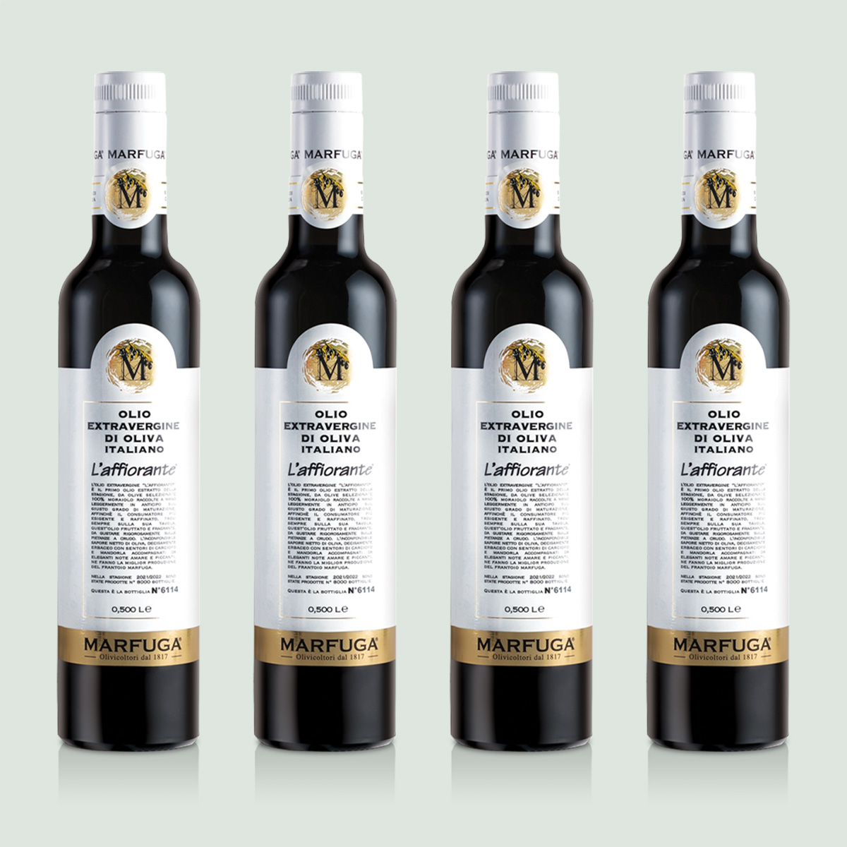 4x500ml L’Affiorante Marfuga – 100% Moraiolo