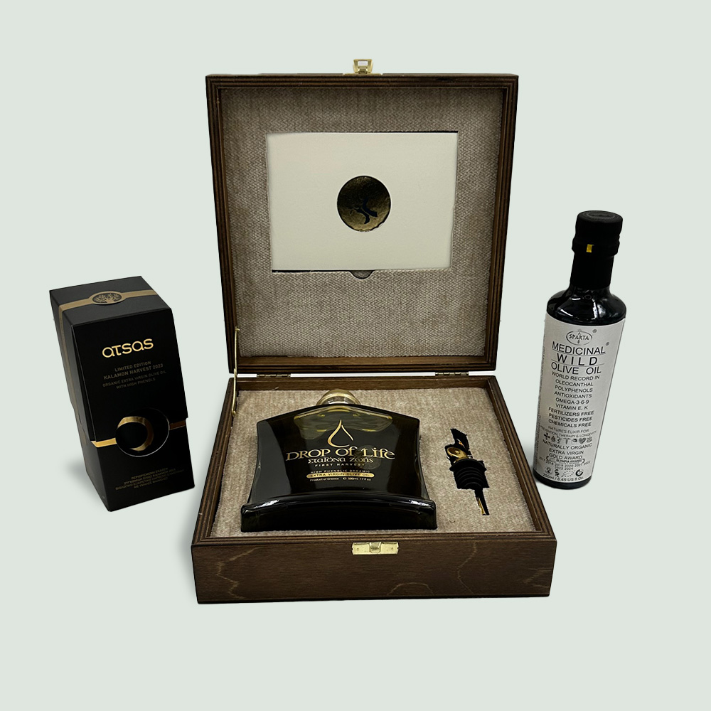 )World's Highest Phenolic Evoo Bundle , 3 of the highestpolypehnol rich olive oils in the world in a single bundle