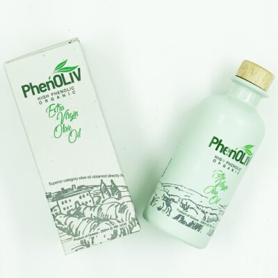 PhenOLIV High Phenolic Organic EVOO Value Pack 8x200ml - Premium Greek Extra Virgin Olive Oil