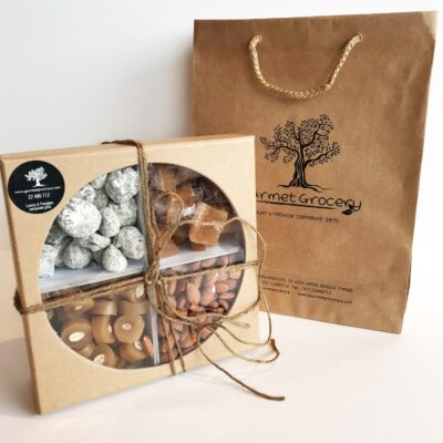 traditional sweets and dried nuts assortment