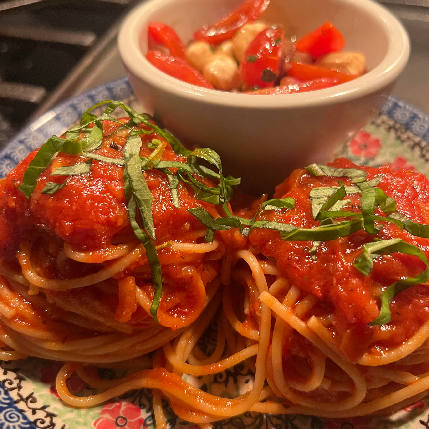 Italian Tomato sauce with pasta