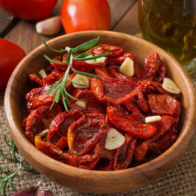 Dried Tomatoes with Fresh Ingredients