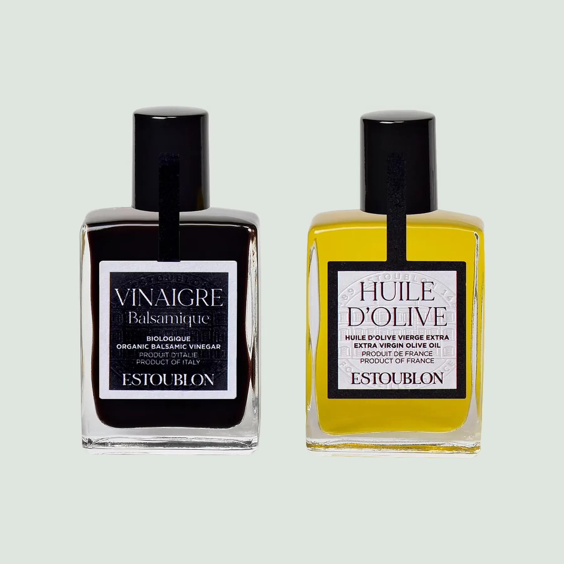 Organic Olive Oil & Balsamic Vinegar Mini Set by Château d’Estoublon