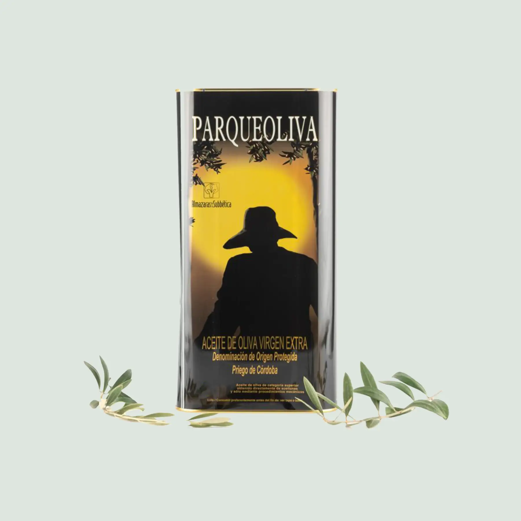 3L Spanish Olive Oil Tin for Home and Professional Use