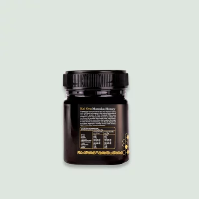 Raw Manuka Honey side view