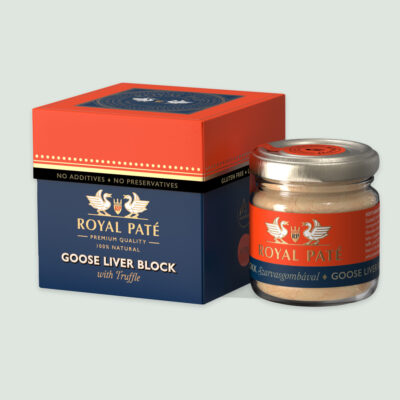 1x70gr PREMIUM FOIE GRAS BLOCK - WITH TRUFFLES 86%