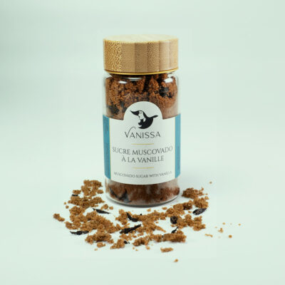 Muscovado Unrefined Sugar with Vanilla a unique blend .Perfect for sweet treats, hot drinks, and even some savory dishes.