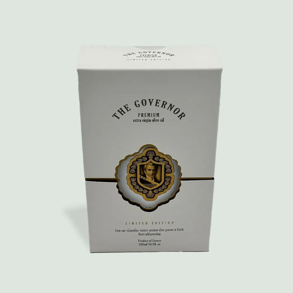 The front of The Governor Premium package, highlighting its premium design.
