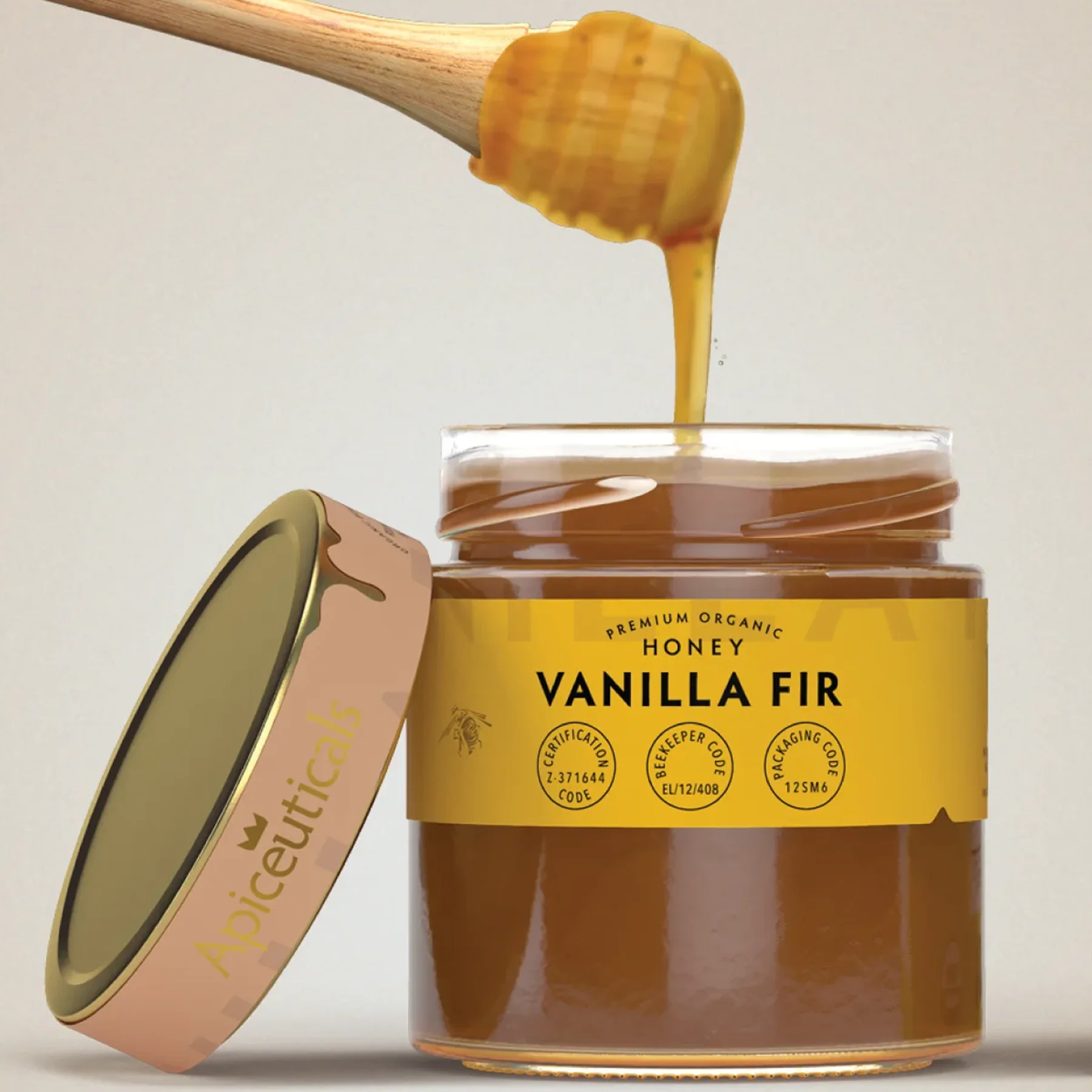 Vanilla Fir PDO Honey from Mount Mainalon, Arcadia