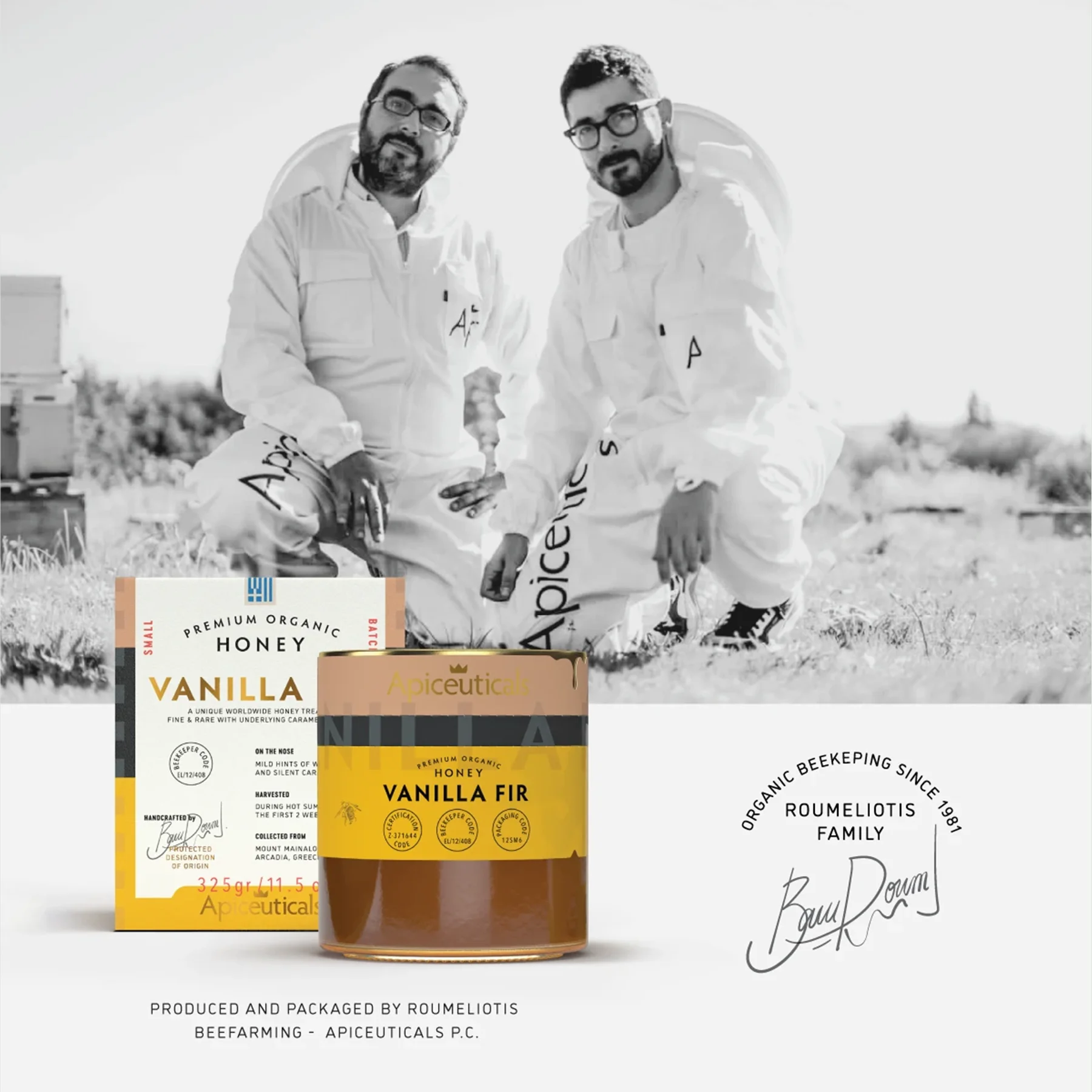Artisan Greek Honey Harvested in Early June