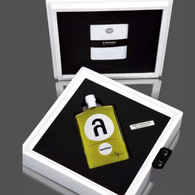 λ /lambda/ ultra premium olive oil 500 ml bespoke silver edition