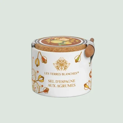 Citrus Sea Salt Flakes Les Terres Blanches