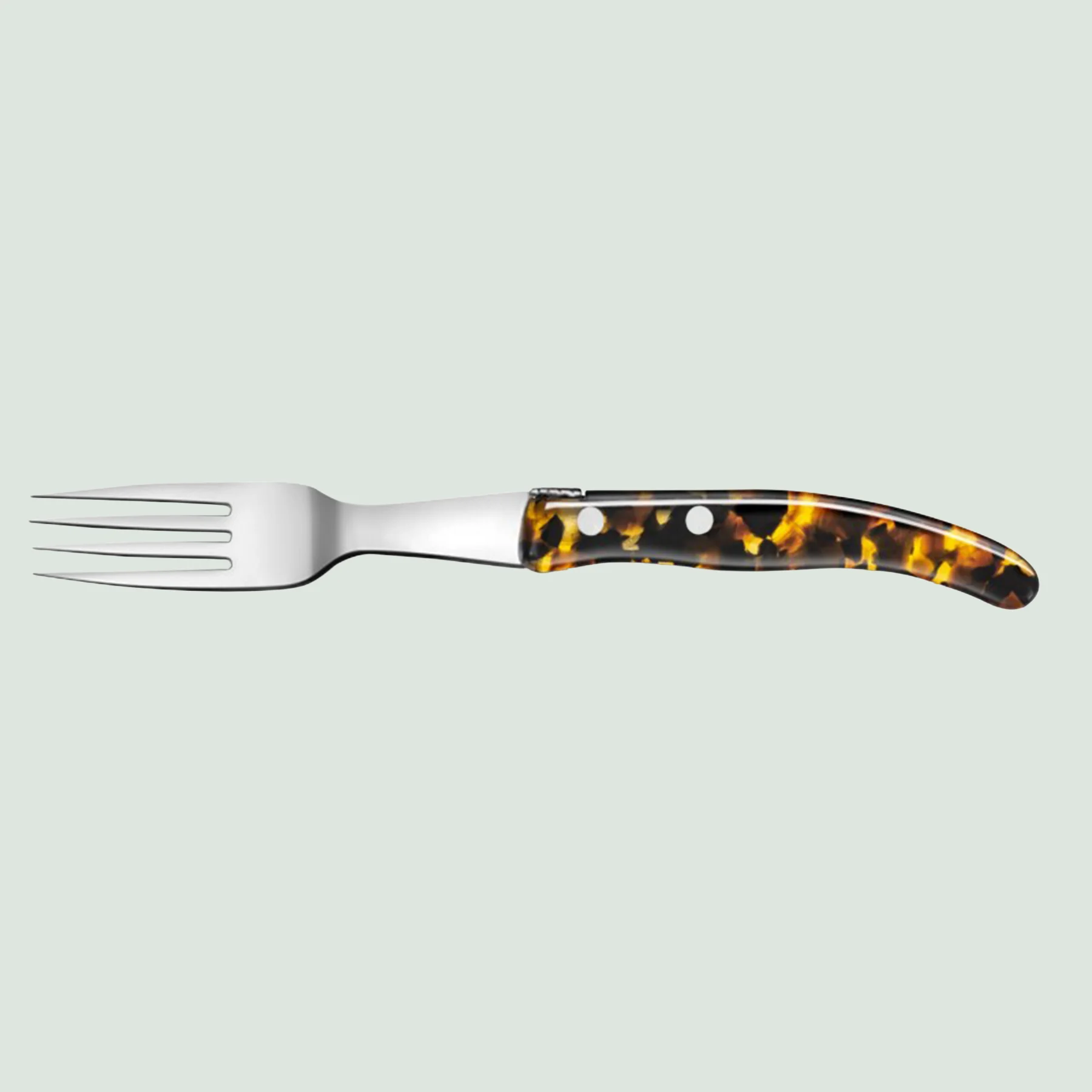 Berlingot Laguiole Steak Fork Flake Handle | Claude Dozorme