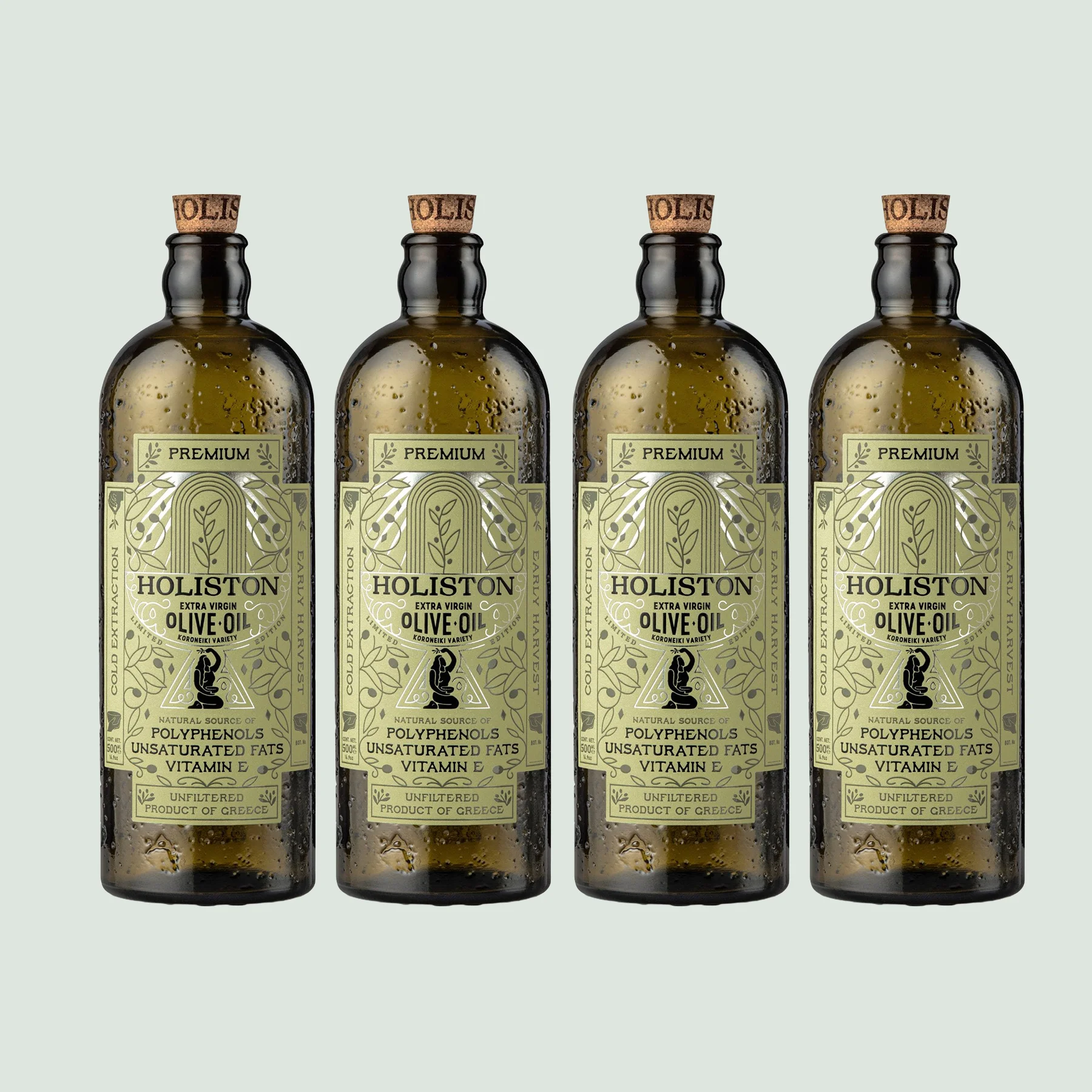 Premium Phenolic Extra Virgin Olive Oil Bundle of 4 | Holiston