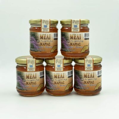Ikaria Greek Thyme Honey | Box ( incl. shipping ) 5x250gr
