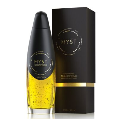 Myst gold 24 Karat Infused Extra Virgin Olive Oil 500ml