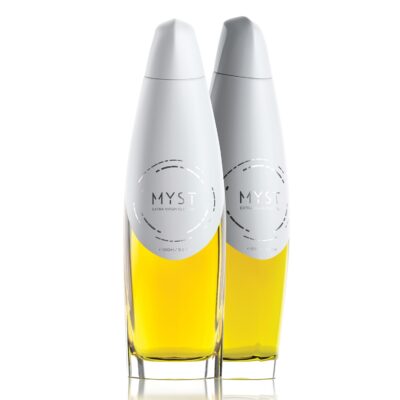 MYST® PURE Extra Virgin Olive Oil bottle from Mount Olympus, Greek olive oil