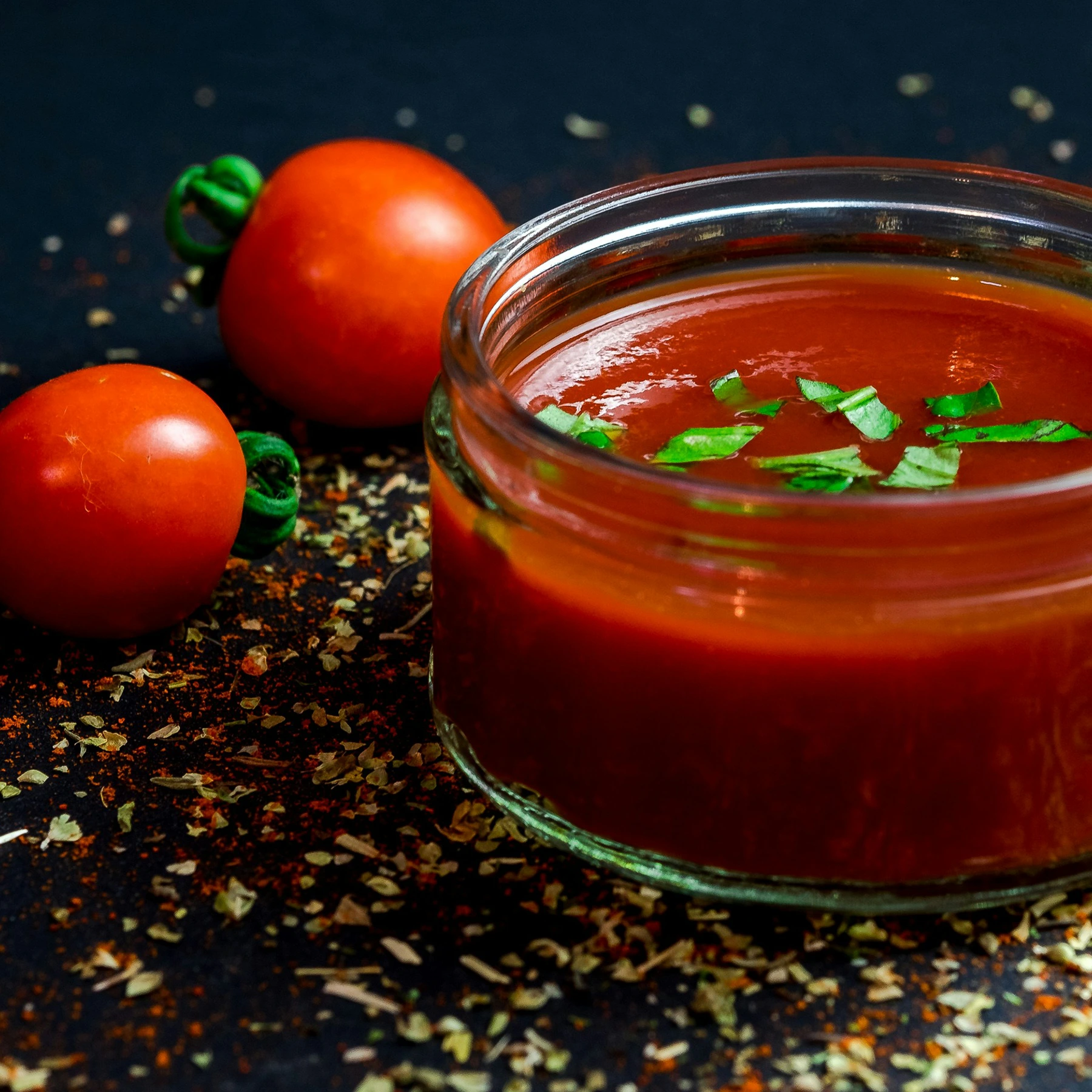 organic tomatoes for sugar free ketchup