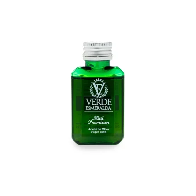 Pack of 100 mini Picual olive oil bottles for events and corporate gifting