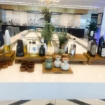a selection of Gourmet Groceries products at the Parklane resort.