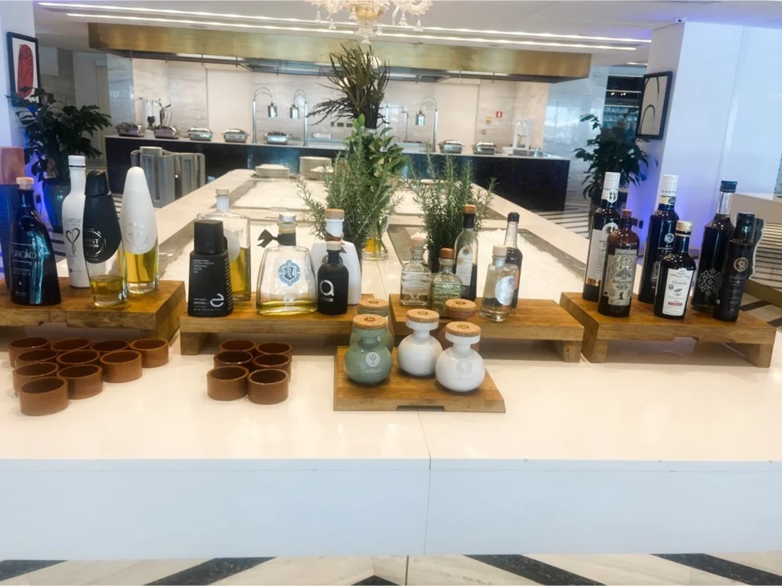 a selection of Gourmet Groceries products at the Parklane resort.