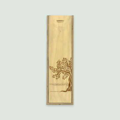 Wooden Wine Box - paspartou 1 ( champagne size )
