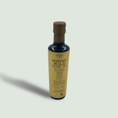 Sparta Gold Label Medicinal Evoo 250ml in glass bottle