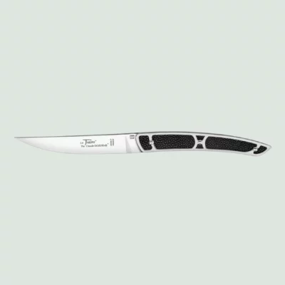 Thiers steak knives with black galuchat handle