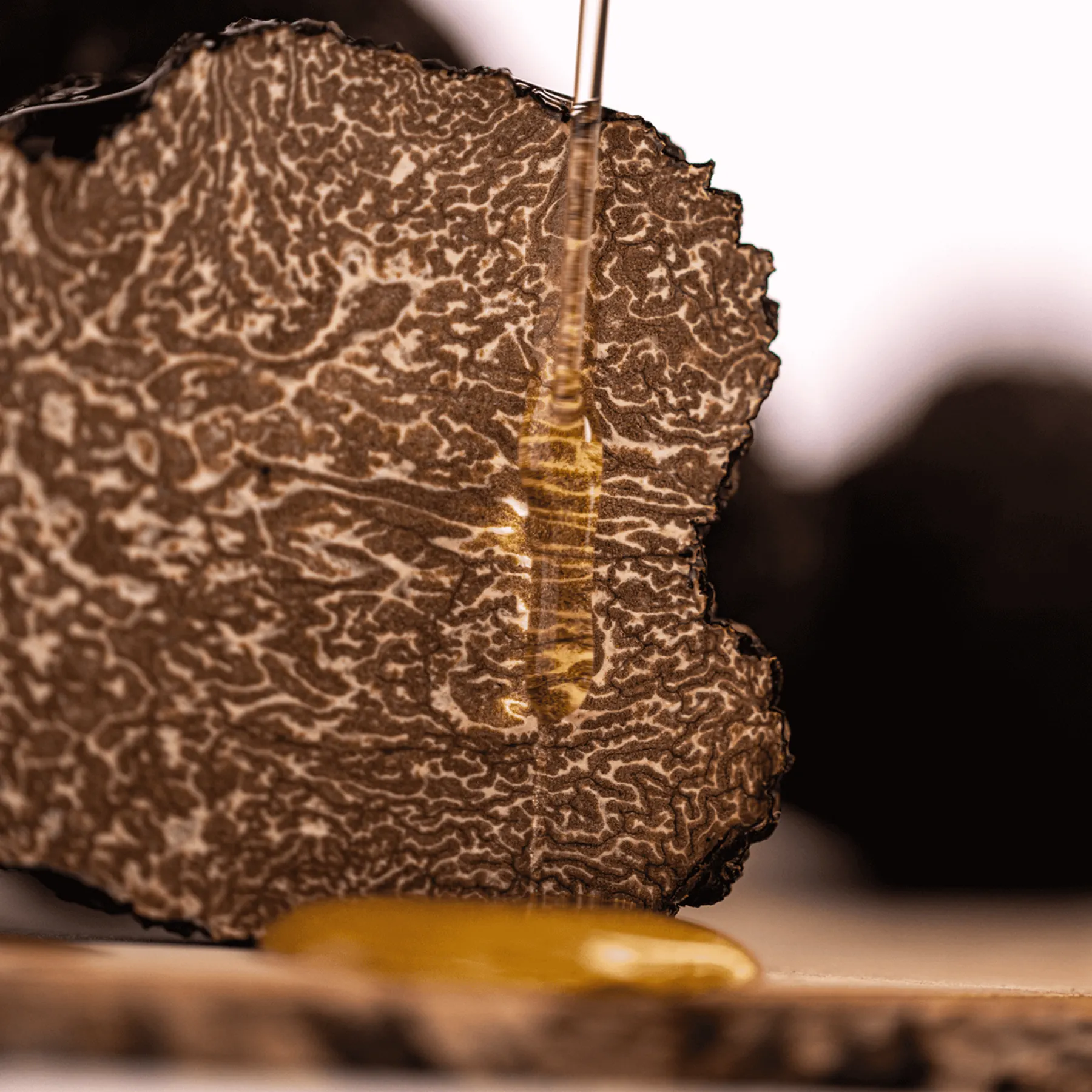 Truffle oil paired with pasta and risotto for gourmet presentation